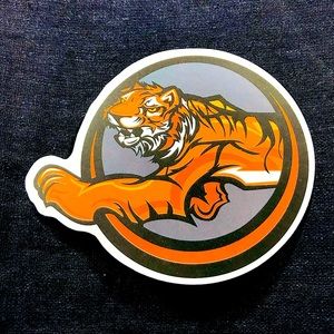 Tiger Single Decor Accent Sticker